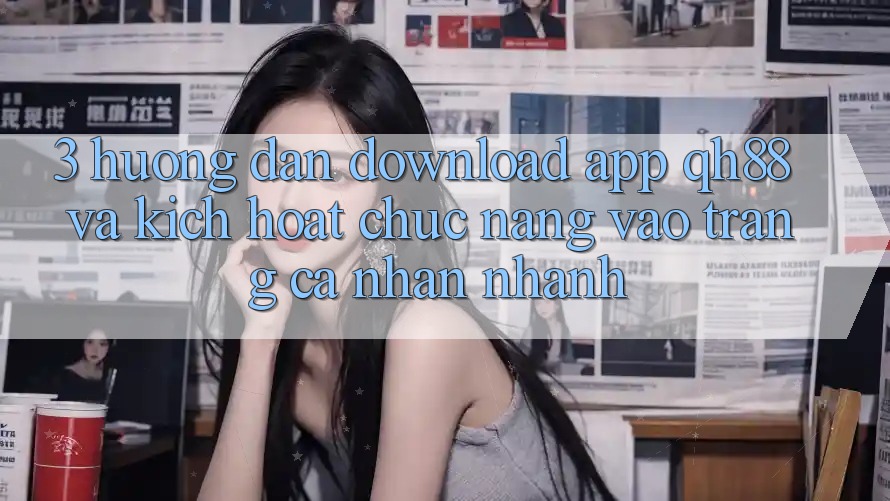 3. Hướng Dẫn Download App QH88 Và Kích Hoạt Chức năng Vào trang cá nhân Nhanh 3. Hướng Dẫn Download App QH88 Và Kích Hoạt Chức năng Vào trang cá nhân Nhanh