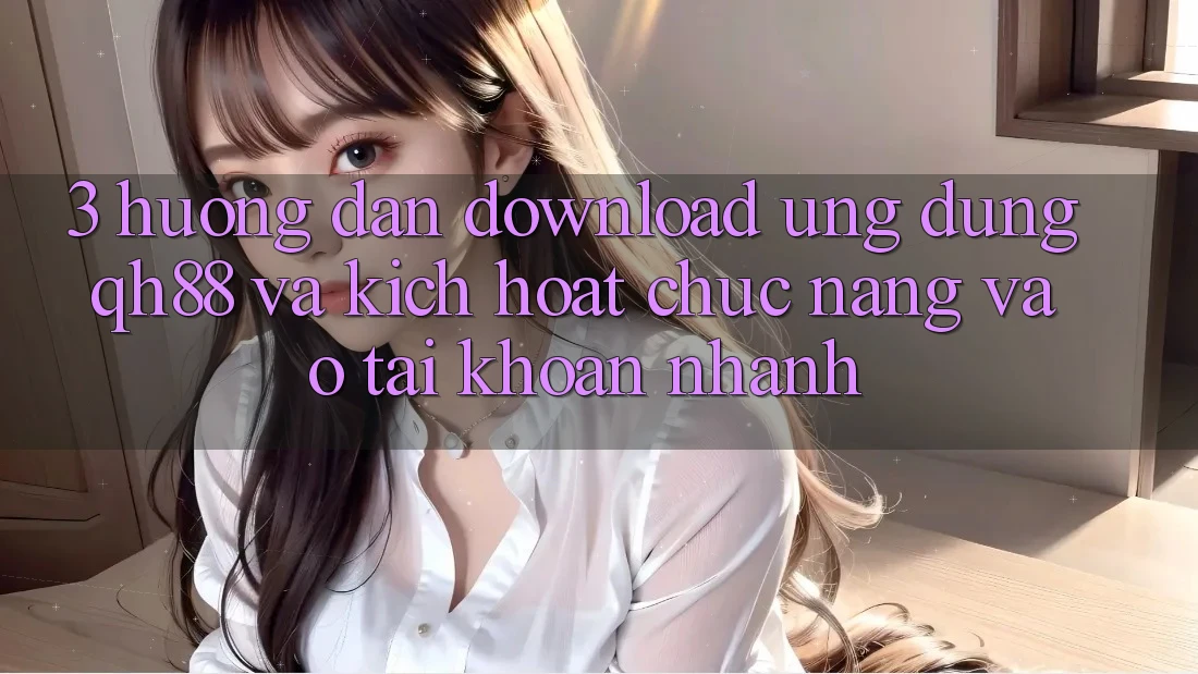 3. Hướng dẫn Download Ứng dụng QH88 Và Kích Hoạt Chức năng Vào tài khoản Nhanh 3. Hướng dẫn Download Ứng dụng QH88 Và Kích Hoạt Chức năng Vào tài khoản Nhanh