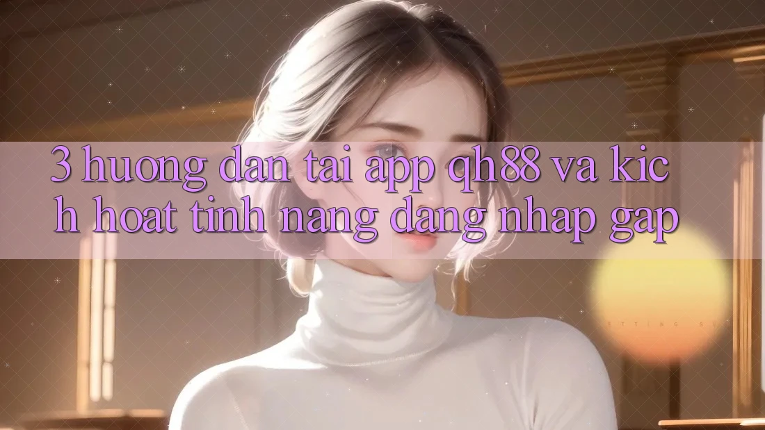 3. Hướng dẫn Tải App QH88 Và Kích Hoạt Tính Năng Đăng Nhập Gấp