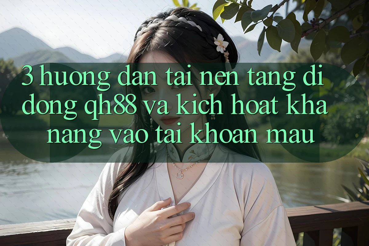 3. Hướng Dẫn Tải Nền tảng di động QH88 Và Kích Hoạt Khả năng Vào tài khoản Mau 3. Hướng Dẫn Tải Nền tảng di động QH88 Và Kích Hoạt Khả năng Vào tài khoản Mau