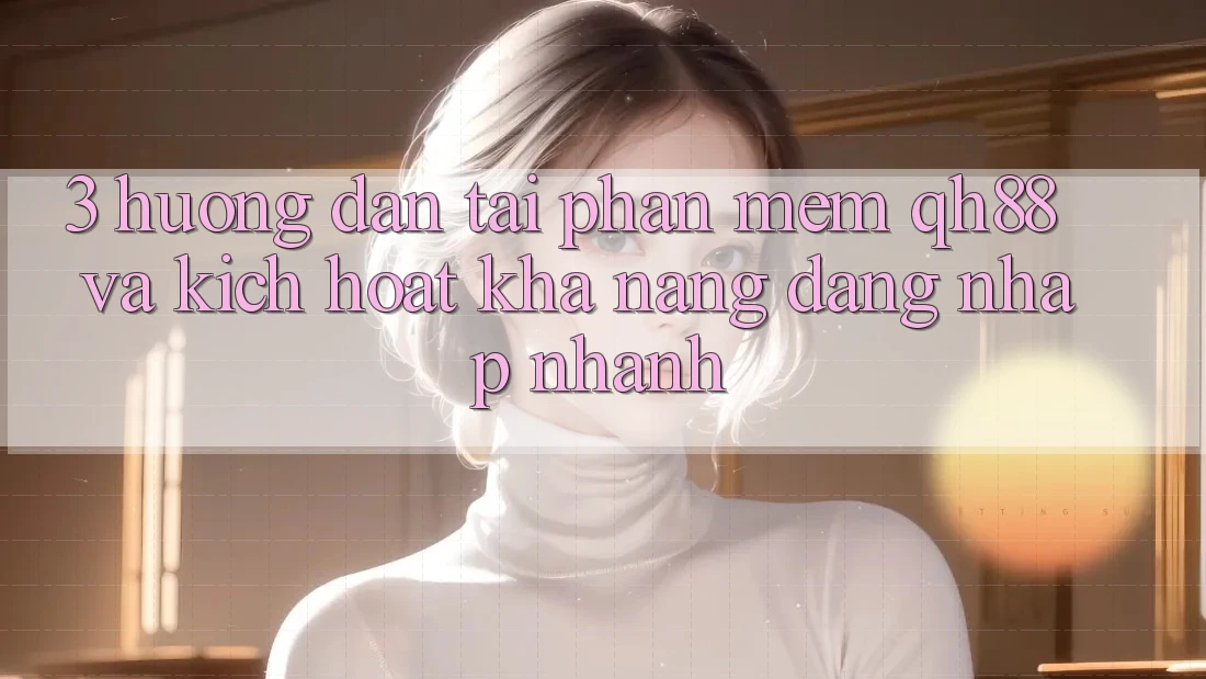 3. Hướng Dẫn Tải Phần mềm QH88 Và Kích Hoạt Khả năng Đăng Nhập Nhanh 3. Hướng Dẫn Tải Phần mềm QH88 Và Kích Hoạt Khả năng Đăng Nhập Nhanh