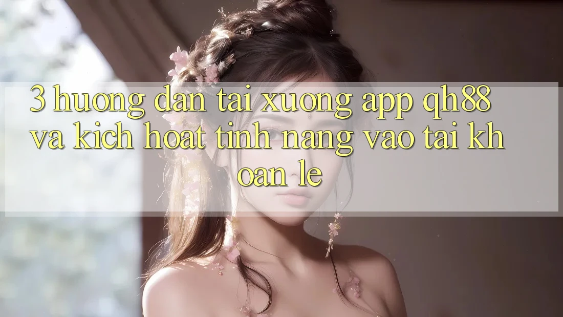 3. Hướng Dẫn Tải xuống App QH88 Và Kích Hoạt Tính Năng Vào tài khoản Lẹ 3. Hướng Dẫn Tải xuống App QH88 Và Kích Hoạt Tính Năng Vào tài khoản Lẹ