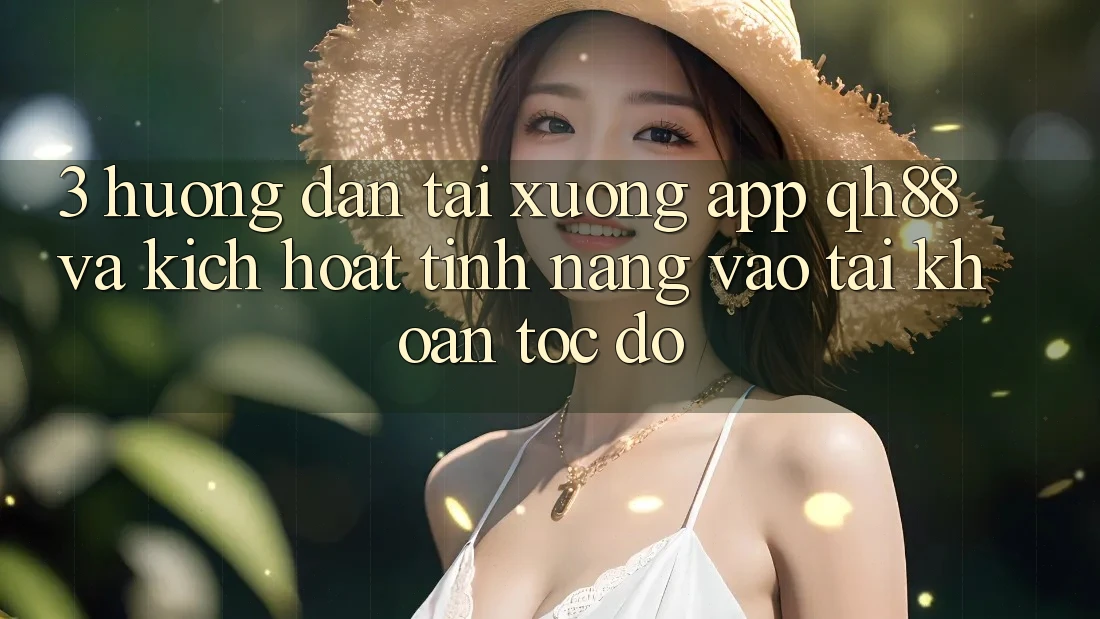 3. Hướng Dẫn Tải xuống App QH88 Và Kích Hoạt Tính Năng Vào tài khoản Tốc độ 3. Hướng Dẫn Tải xuống App QH88 Và Kích Hoạt Tính Năng Vào tài khoản Tốc độ