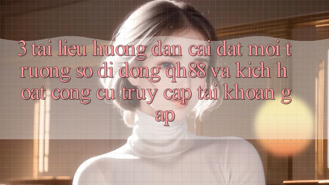 3. Tài liệu hướng dẫn Cài đặt Môi trường số di động QH88 Và Kích Hoạt Công cụ Truy cập tài khoản Gấp 3. Tài liệu hướng dẫn Cài đặt Môi trường số di động QH88 Và Kích Hoạt Công cụ Truy cập tài khoản Gấp