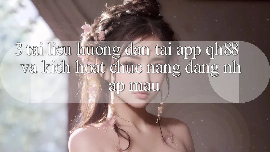 3. Tài liệu hướng dẫn Tải App QH88 Và Kích Hoạt Chức năng Đăng Nhập Mau 3. Tài liệu hướng dẫn Tải App QH88 Và Kích Hoạt Chức năng Đăng Nhập Mau