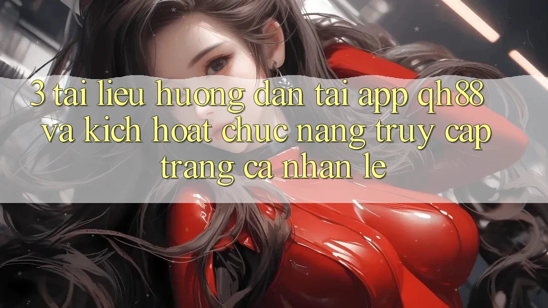 3. Tài liệu hướng dẫn Tải App QH88 Và Kích Hoạt Chức năng Truy cập trang cá nhân Lẹ 3. Tài liệu hướng dẫn Tải App QH88 Và Kích Hoạt Chức năng Truy cập trang cá nhân Lẹ