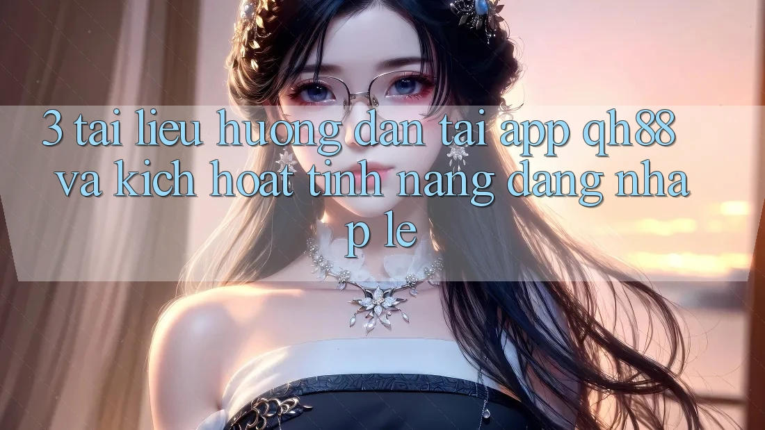 3. Tài liệu hướng dẫn Tải App QH88 Và Kích Hoạt Tính Năng Đăng Nhập Lẹ 3. Tài liệu hướng dẫn Tải App QH88 Và Kích Hoạt Tính Năng Đăng Nhập Lẹ