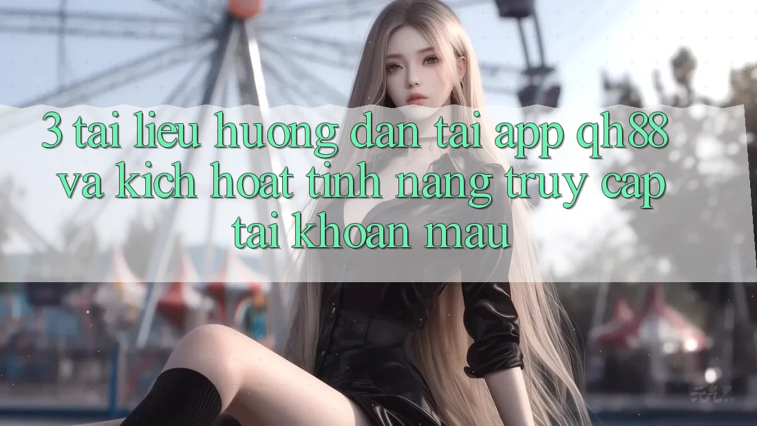 3. Tài liệu hướng dẫn Tải App QH88 Và Kích Hoạt Tính Năng Truy cập tài khoản Mau 3. Tài liệu hướng dẫn Tải App QH88 Và Kích Hoạt Tính Năng Truy cập tài khoản Mau