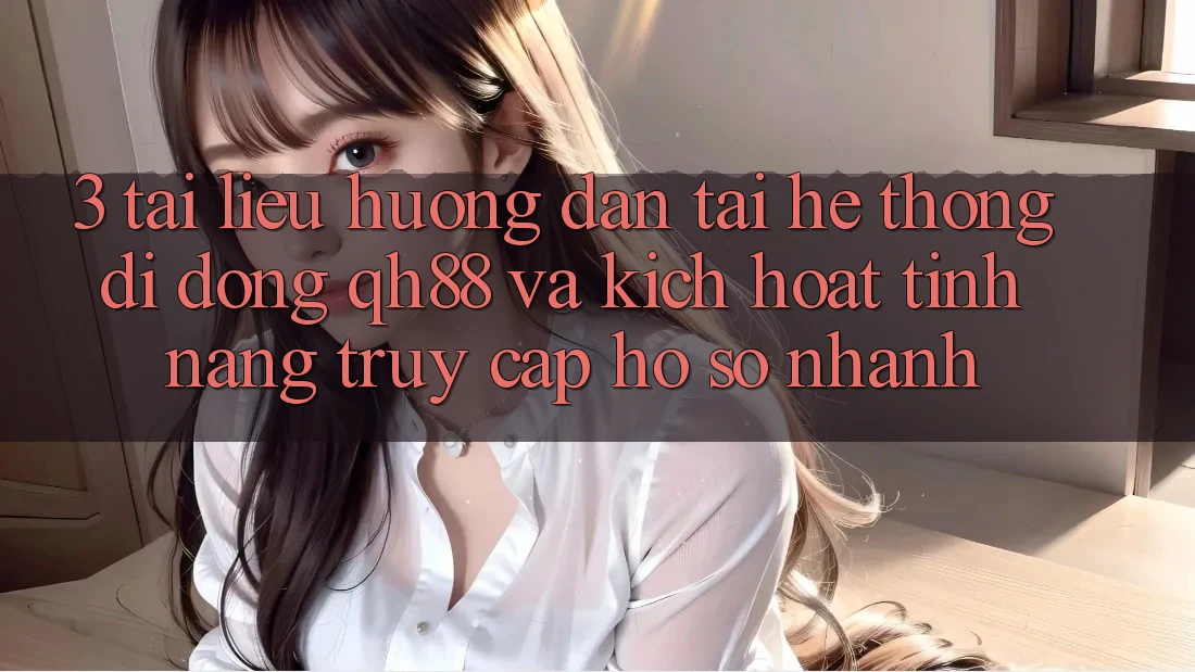 3. Tài liệu hướng dẫn Tải Hệ thống di động QH88 Và Kích Hoạt Tính Năng Truy cập hồ sơ Nhanh 3. Tài liệu hướng dẫn Tải Hệ thống di động QH88 Và Kích Hoạt Tính Năng Truy cập hồ sơ Nhanh