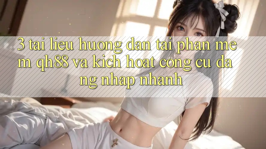 3. Tài liệu hướng dẫn Tải Phần mềm QH88 Và Kích Hoạt Công cụ Đăng Nhập Nhanh 3. Tài liệu hướng dẫn Tải Phần mềm QH88 Và Kích Hoạt Công cụ Đăng Nhập Nhanh