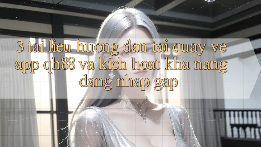 3. Tài liệu hướng dẫn Tải quay về App QH88 Và Kích Hoạt Khả năng Đăng Nhập Gấp
