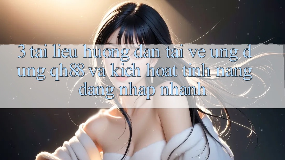 3. Tài liệu hướng dẫn Tải về Ứng dụng QH88 Và Kích Hoạt Tính Năng Đăng Nhập Nhanh 3. Tài liệu hướng dẫn Tải về Ứng dụng QH88 Và Kích Hoạt Tính Năng Đăng Nhập Nhanh