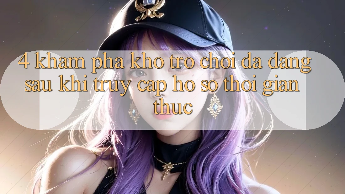 4. Khám Phá Kho Trò chơi Đa Dạng Sau Khi Truy cập hồ sơ Thời Gian Thực 4. Khám Phá Kho Trò chơi Đa Dạng Sau Khi Truy cập hồ sơ Thời Gian Thực