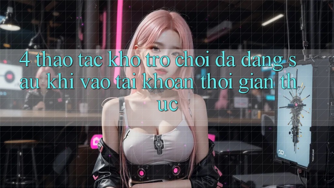4. Thao tác Kho Trò chơi Đa Dạng Sau Khi Vào tài khoản Thời Gian Thực 4. Thao tác Kho Trò chơi Đa Dạng Sau Khi Vào tài khoản Thời Gian Thực