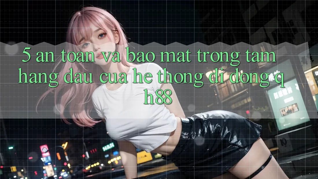 5. An Toàn Và Bảo Mật: Trọng Tâm Hàng Đầu Của Hệ thống di động QH88 5. An Toàn Và Bảo Mật: Trọng Tâm Hàng Đầu Của Hệ thống di động QH88