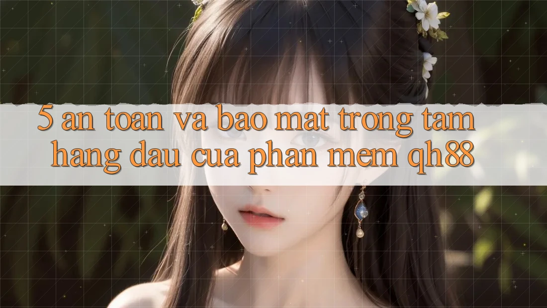 5. An Toàn Và Bảo Mật: Trọng Tâm Hàng Đầu Của Phần mềm QH88 5. An Toàn Và Bảo Mật: Trọng Tâm Hàng Đầu Của Phần mềm QH88