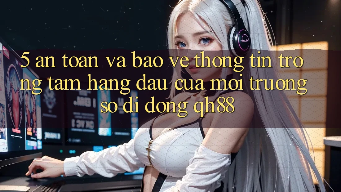 5. An Toàn Và Bảo vệ thông tin: Trọng Tâm Hàng Đầu Của Môi trường số di động QH88 5. An Toàn Và Bảo vệ thông tin: Trọng Tâm Hàng Đầu Của Môi trường số di động QH88