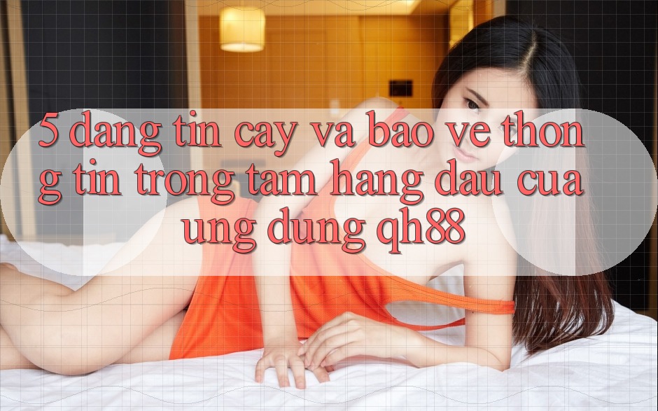 5. Đáng tin cậy Và Bảo vệ thông tin: Trọng Tâm Hàng Đầu Của Ứng Dụng QH88