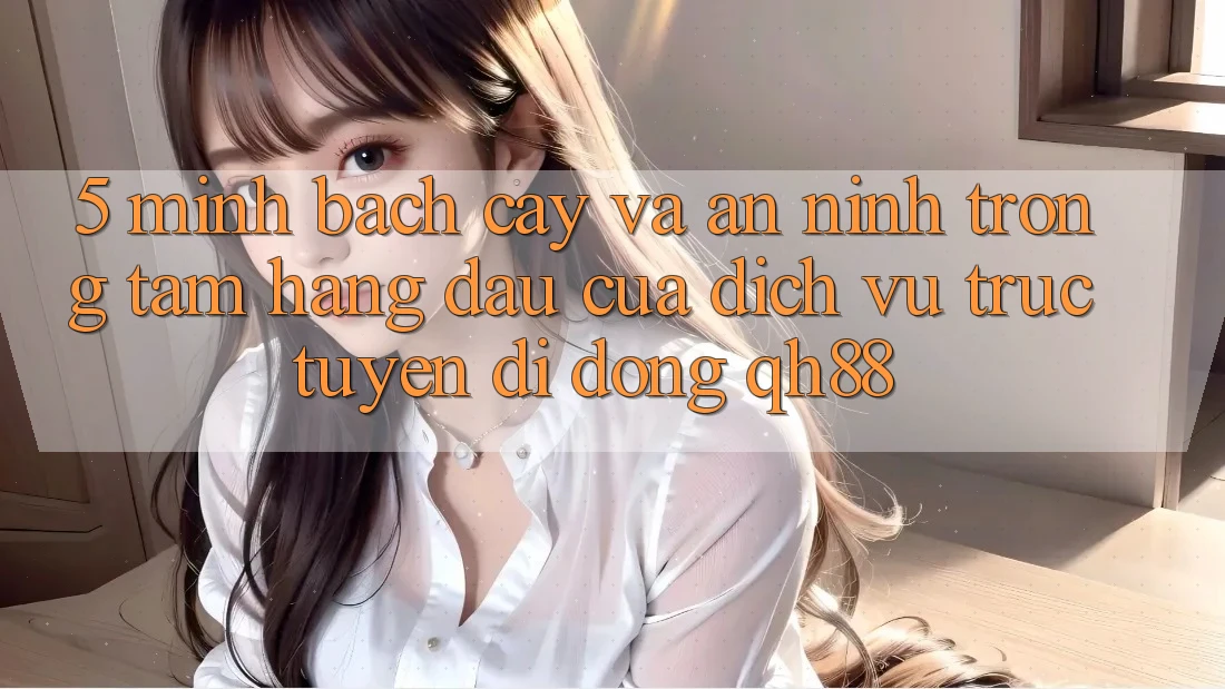 5. Minh bạch cậy Và An ninh: Trọng Tâm Hàng Đầu Của Dịch vụ trực tuyến di động QH88 5. Minh bạch cậy Và An ninh: Trọng Tâm Hàng Đầu Của Dịch vụ trực tuyến di động QH88
