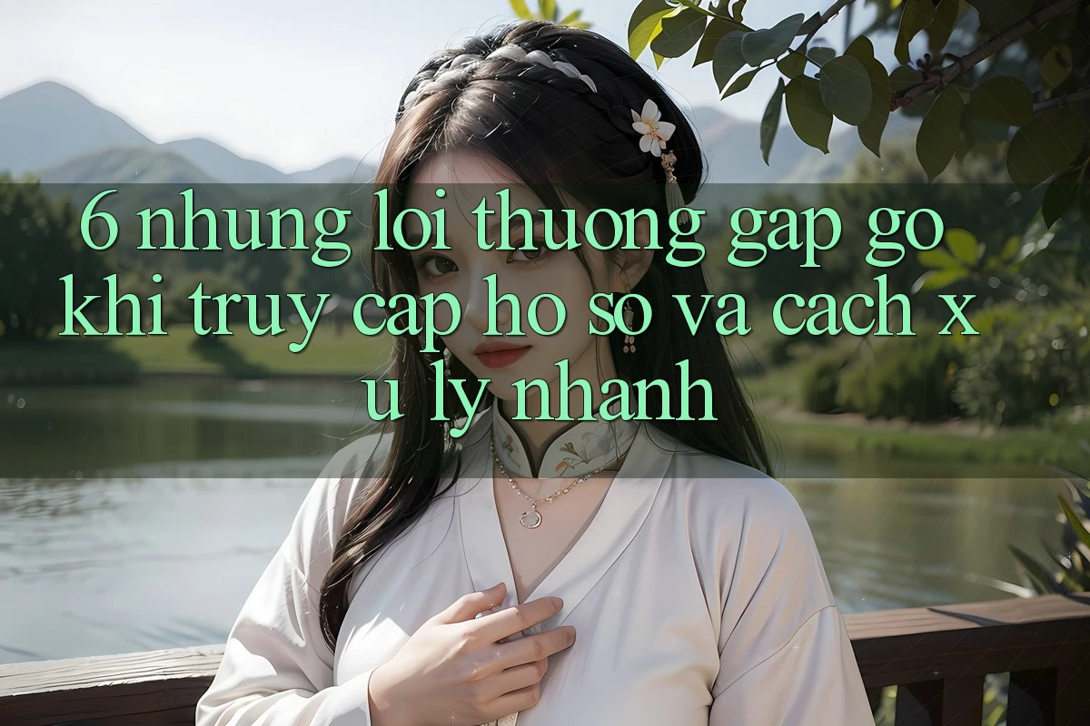 6. Những Lỗi Thường Gặp gỡ Khi Truy cập hồ sơ Và Cách Xử Lý Nhanh 6. Những Lỗi Thường Gặp gỡ Khi Truy cập hồ sơ Và Cách Xử Lý Nhanh