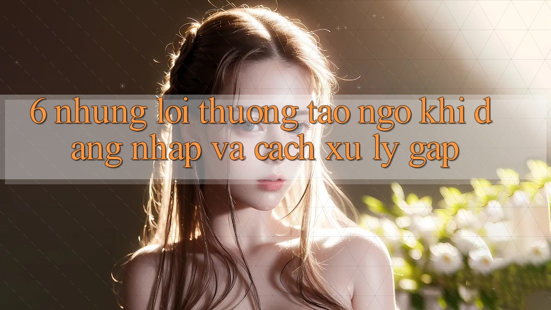 6. Những Lỗi Thường Tao ngộ Khi Đăng Nhập Và Cách Xử Lý Gấp 6. Những Lỗi Thường Tao ngộ Khi Đăng Nhập Và Cách Xử Lý Gấp