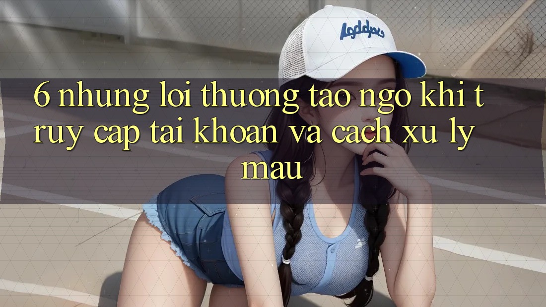 6. Những Lỗi Thường Tao ngộ Khi Truy cập tài khoản Và Cách Xử Lý Mau 6. Những Lỗi Thường Tao ngộ Khi Truy cập tài khoản Và Cách Xử Lý Mau