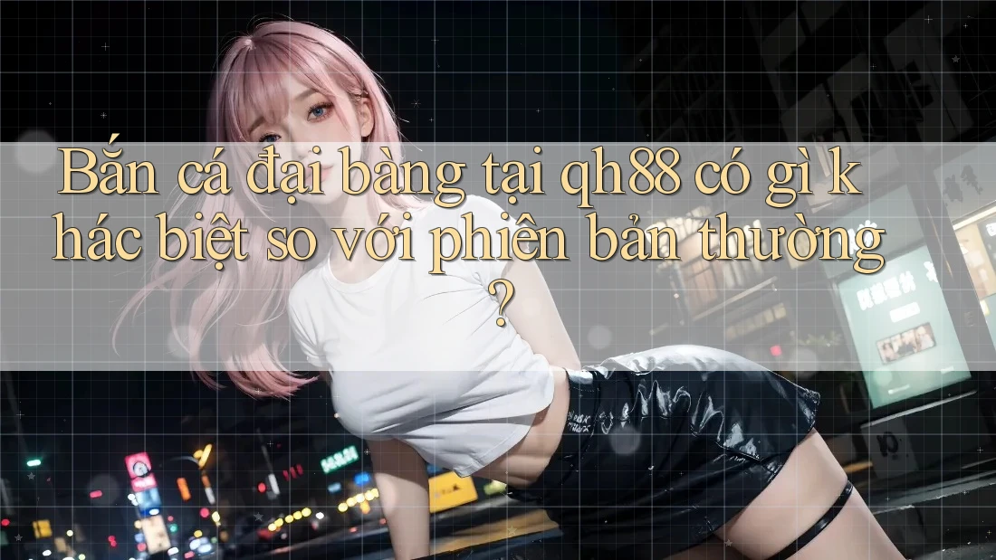 Bắn cá đại bàng tại qh88 có gì khác biệt so với phiên bản thường? Bắn cá đại bàng tại qh88 có gì khác biệt so với phiên bản thường?