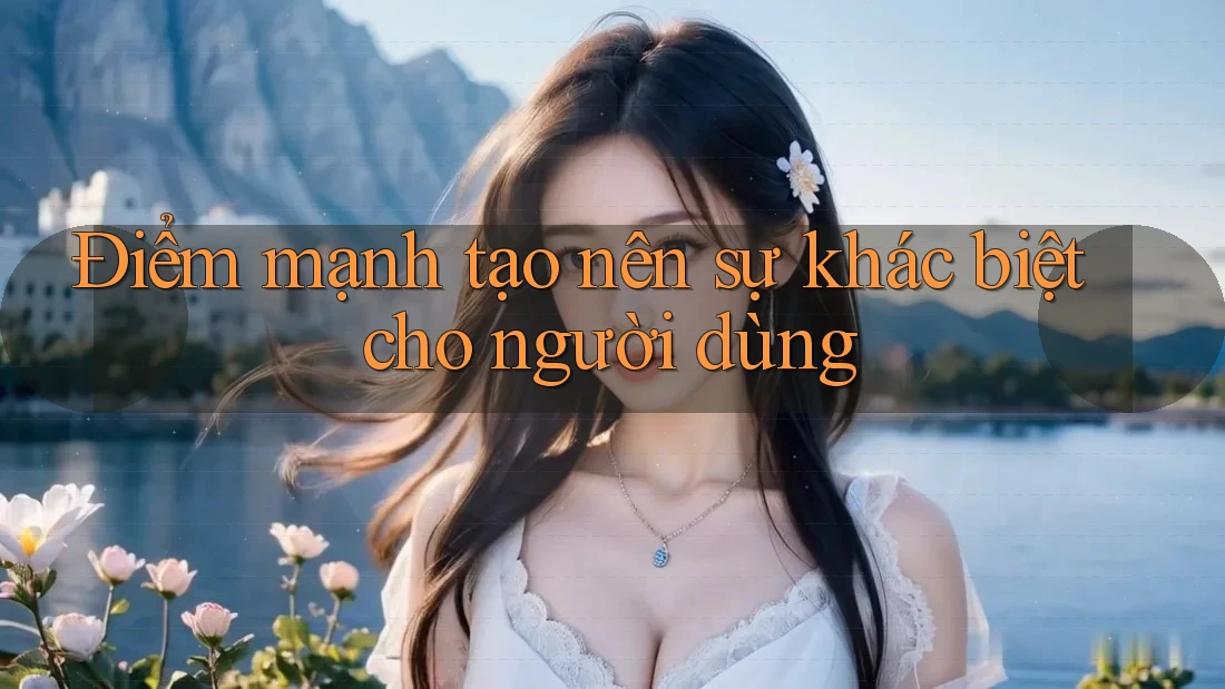 Điểm mạnh tạo nên sự khác biệt cho người dùng Điểm mạnh tạo nên sự khác biệt cho người dùng