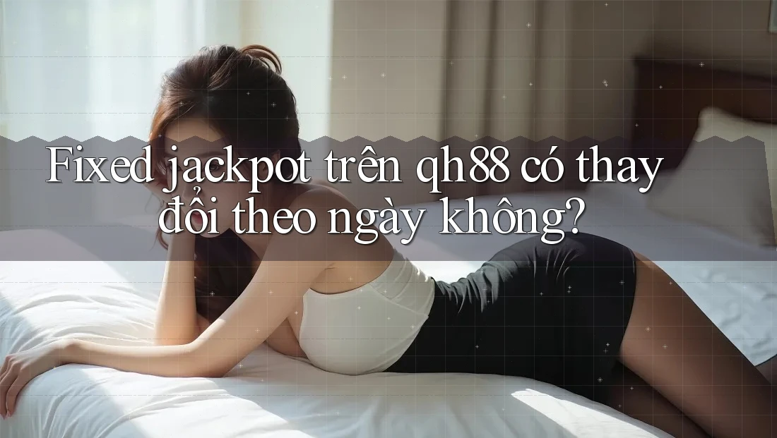 Fixed jackpot trên qh88 có thay đổi theo ngày không? Fixed jackpot trên qh88 có thay đổi theo ngày không?