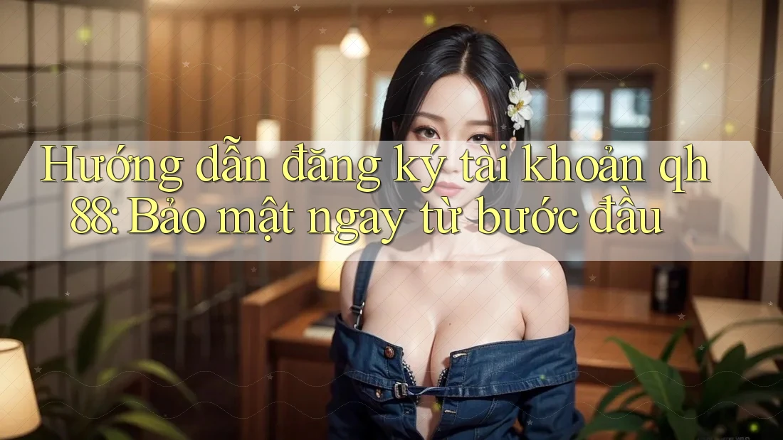 Hướng dẫn đăng ký tài khoản qh88: Bảo mật ngay từ bước đầu Hướng dẫn đăng ký tài khoản qh88: Bảo mật ngay từ bước đầu