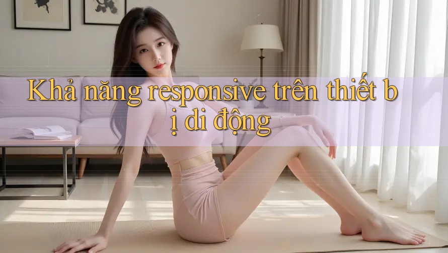 Khả năng responsive trên thiết bị di động