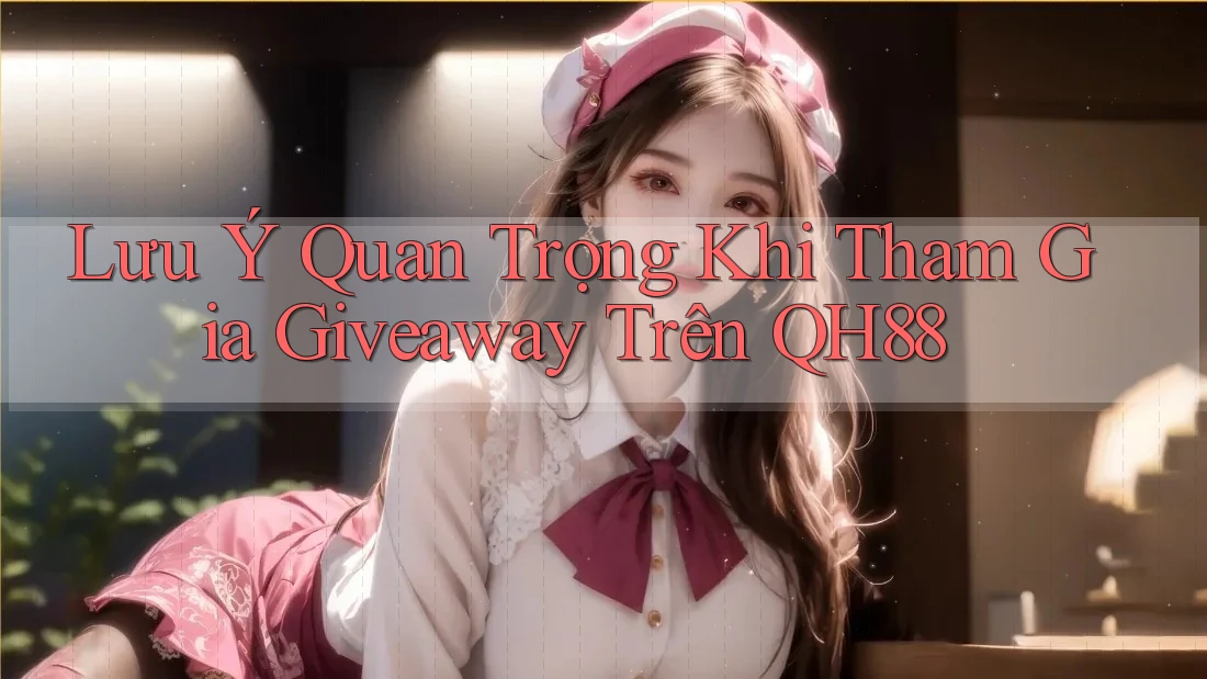 Lưu Ý Quan Trọng Khi Tham Gia Giveaway Trên QH88 Lưu Ý Quan Trọng Khi Tham Gia Giveaway Trên QH88