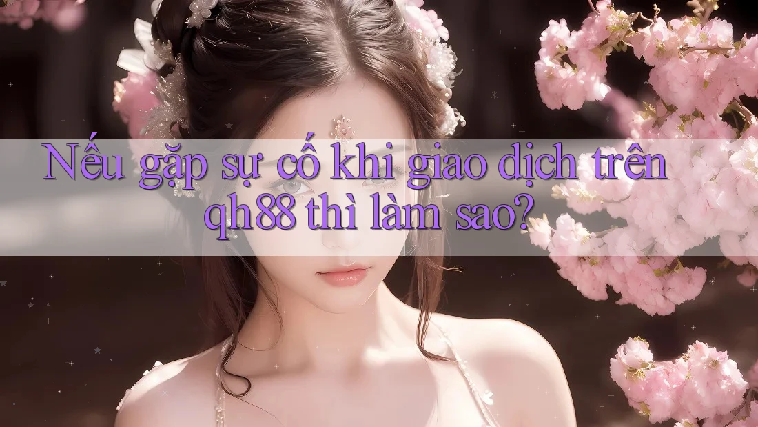 Nếu gặp sự cố khi giao dịch trên qh88 thì làm sao? Nếu gặp sự cố khi giao dịch trên qh88 thì làm sao?