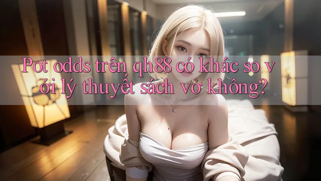 Pot odds trên qh88 có khác so với lý thuyết sách vở không?