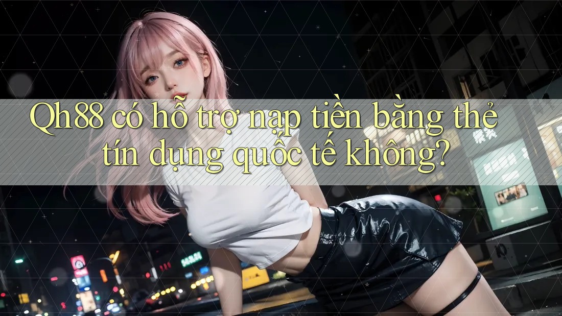 Qh88 có hỗ trợ nạp tiền bằng thẻ tín dụng quốc tế không? Qh88 có hỗ trợ nạp tiền bằng thẻ tín dụng quốc tế không?