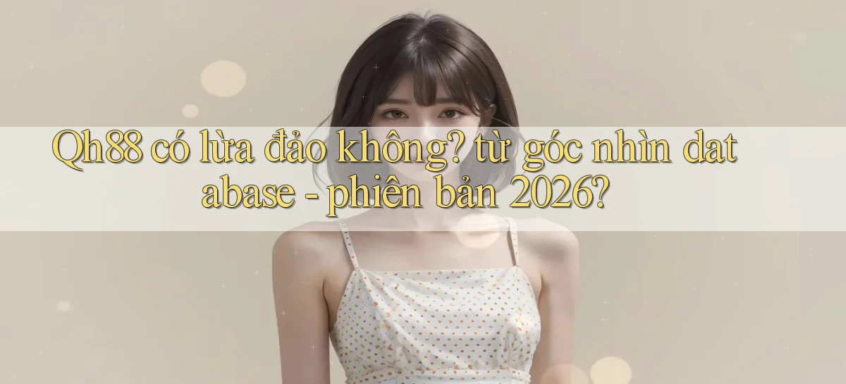 Qh88 có lừa đảo không từ góc nhìn database   phiên bản 2026