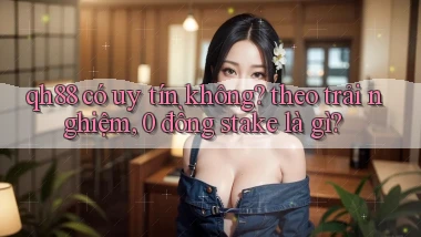 qh88 có uy tín không theo trải nghiệm, 0 đồng stake là gì