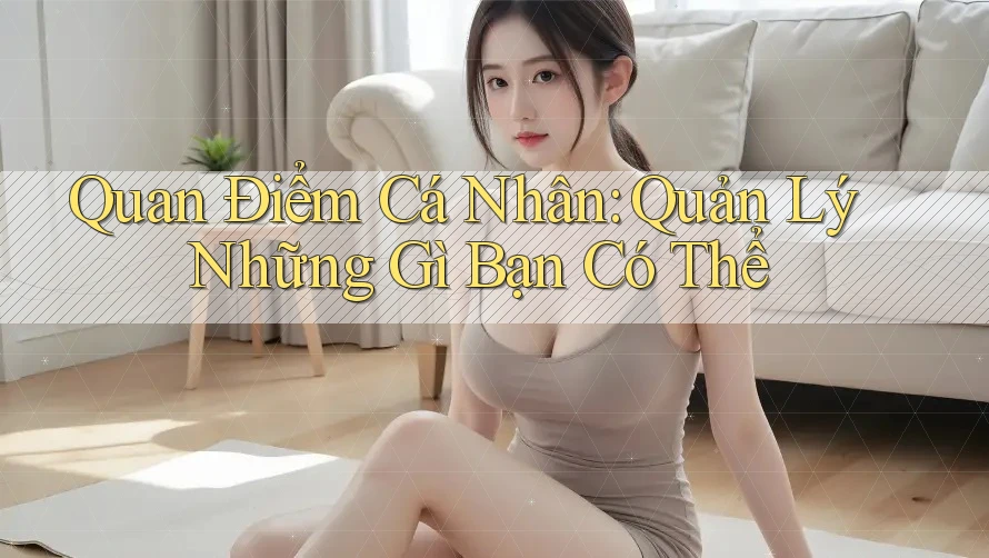 Quan Điểm Cá Nhân: Quản Lý Những Gì Bạn Có Thể Quan Điểm Cá Nhân: Quản Lý Những Gì Bạn Có Thể