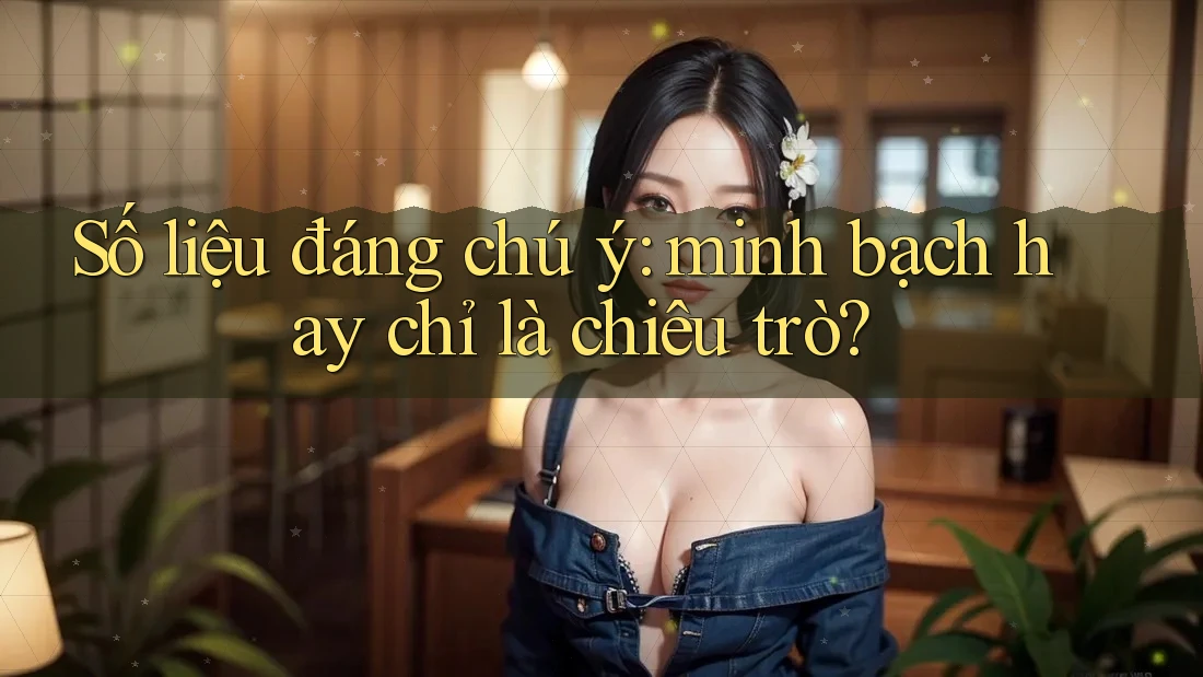 Số liệu đáng chú ý: minh bạch hay chỉ là chiêu trò? Số liệu đáng chú ý: minh bạch hay chỉ là chiêu trò?