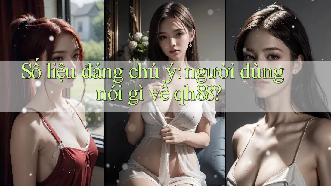 Số liệu đáng chú ý: người dùng nói gì về qh88?
