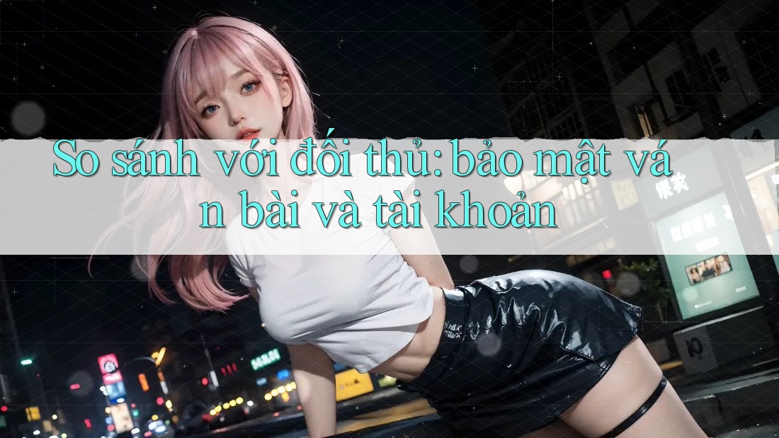 So sánh với đối thủ: bảo mật ván bài và tài khoản So sánh với đối thủ: bảo mật ván bài và tài khoản