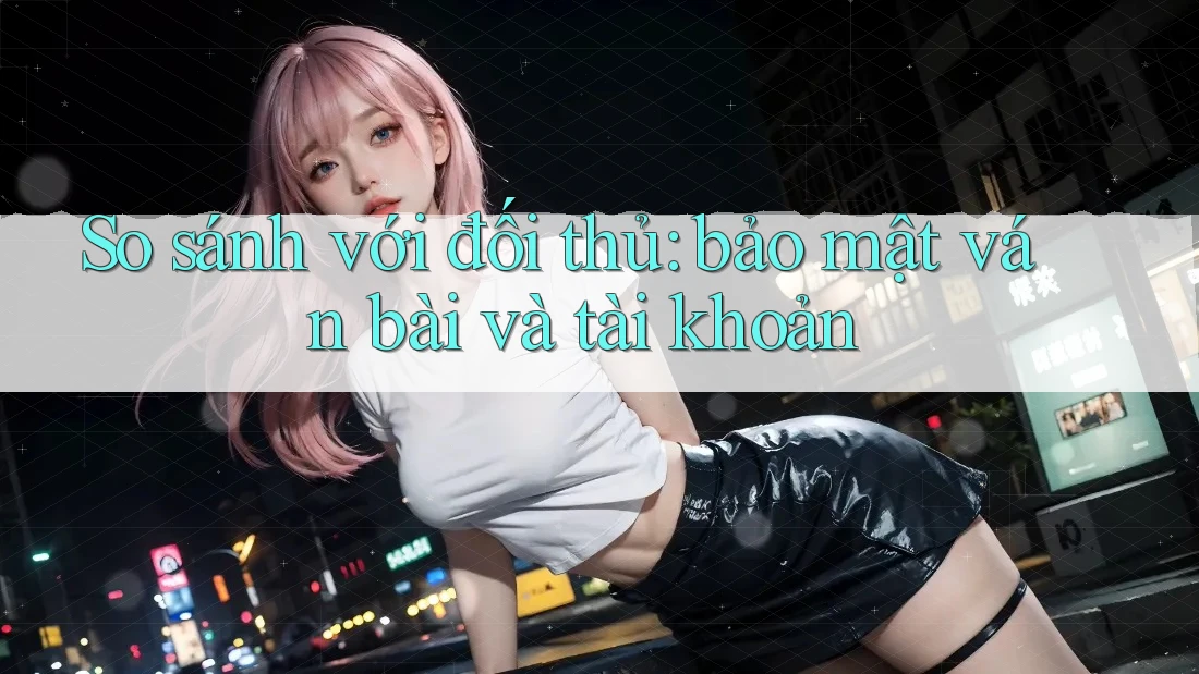 So sánh với đối thủ: bảo mật ván bài và tài khoản So sánh với đối thủ: bảo mật ván bài và tài khoản