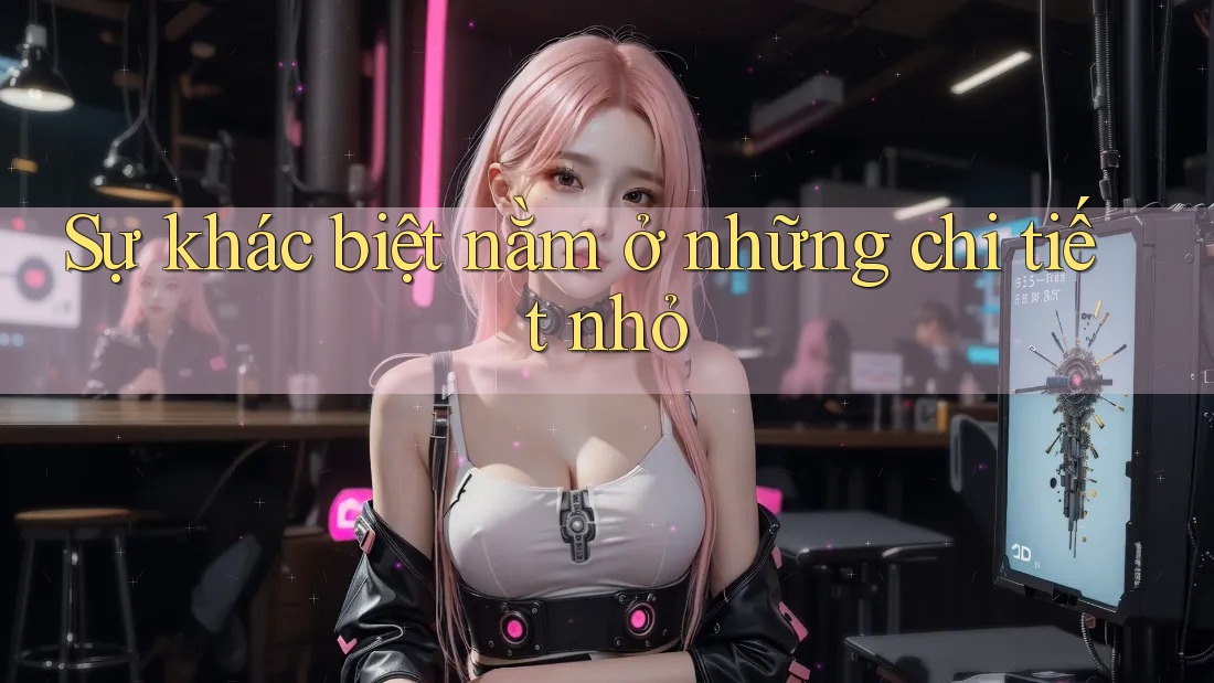 Sự khác biệt nằm ở những chi tiết nhỏ Sự khác biệt nằm ở những chi tiết nhỏ