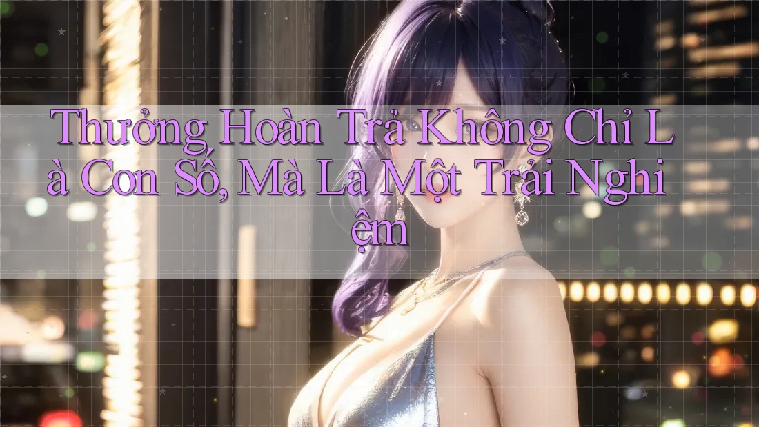 Thưởng Hoàn Trả Không Chỉ Là Con Số, Mà Là Một Trải Nghiệm Thưởng Hoàn Trả Không Chỉ Là Con Số, Mà Là Một Trải Nghiệm