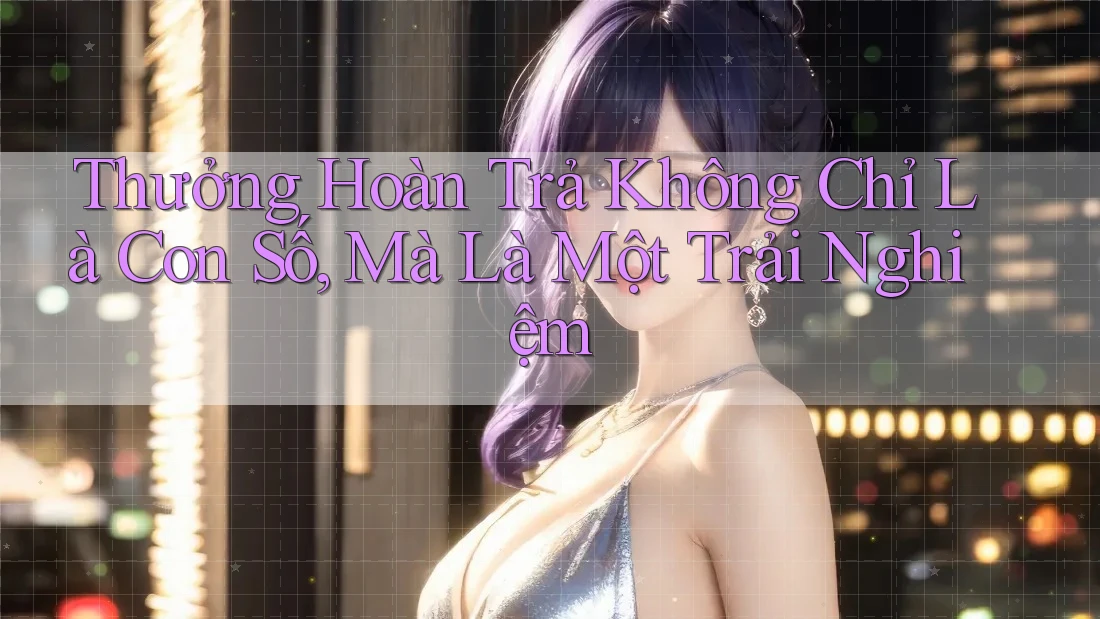 Thưởng Hoàn Trả Không Chỉ Là Con Số, Mà Là Một Trải Nghiệm Thưởng Hoàn Trả Không Chỉ Là Con Số, Mà Là Một Trải Nghiệm