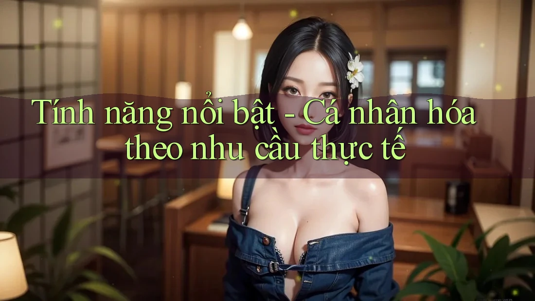 Tính năng nổi bật: cá nhân hóa theo nhu cầu thực tế Tính năng nổi bật: cá nhân hóa theo nhu cầu thực tế