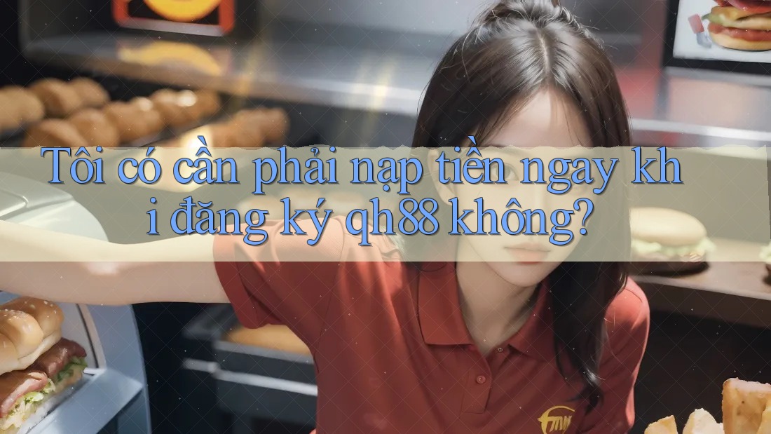Tôi có cần phải nạp tiền ngay khi đăng ký qh88 không?